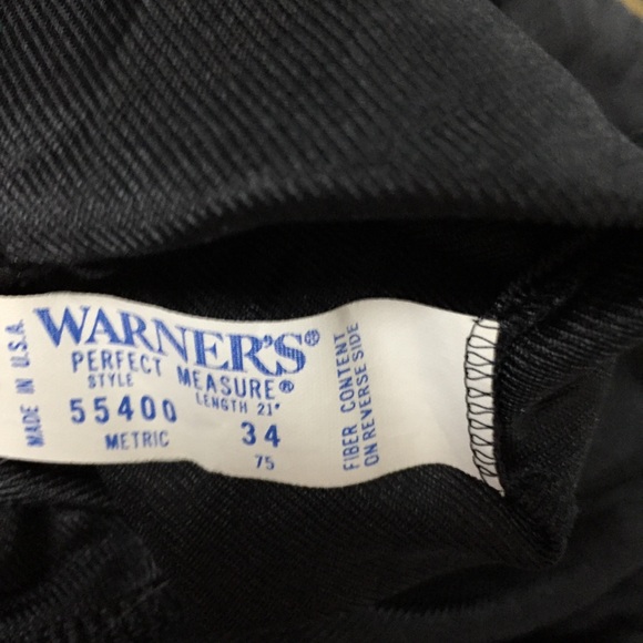 M WARNERS Vintage Retro Black Slip Nightie - Picture 5 of 5